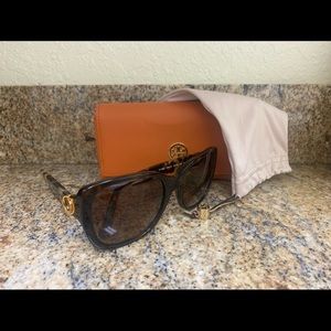 Tory Burch Tortoise Sunglasses